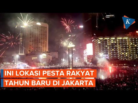 Daftar Lokasi Panggung Rakyat Tahun Baru 2025 di Jakarta